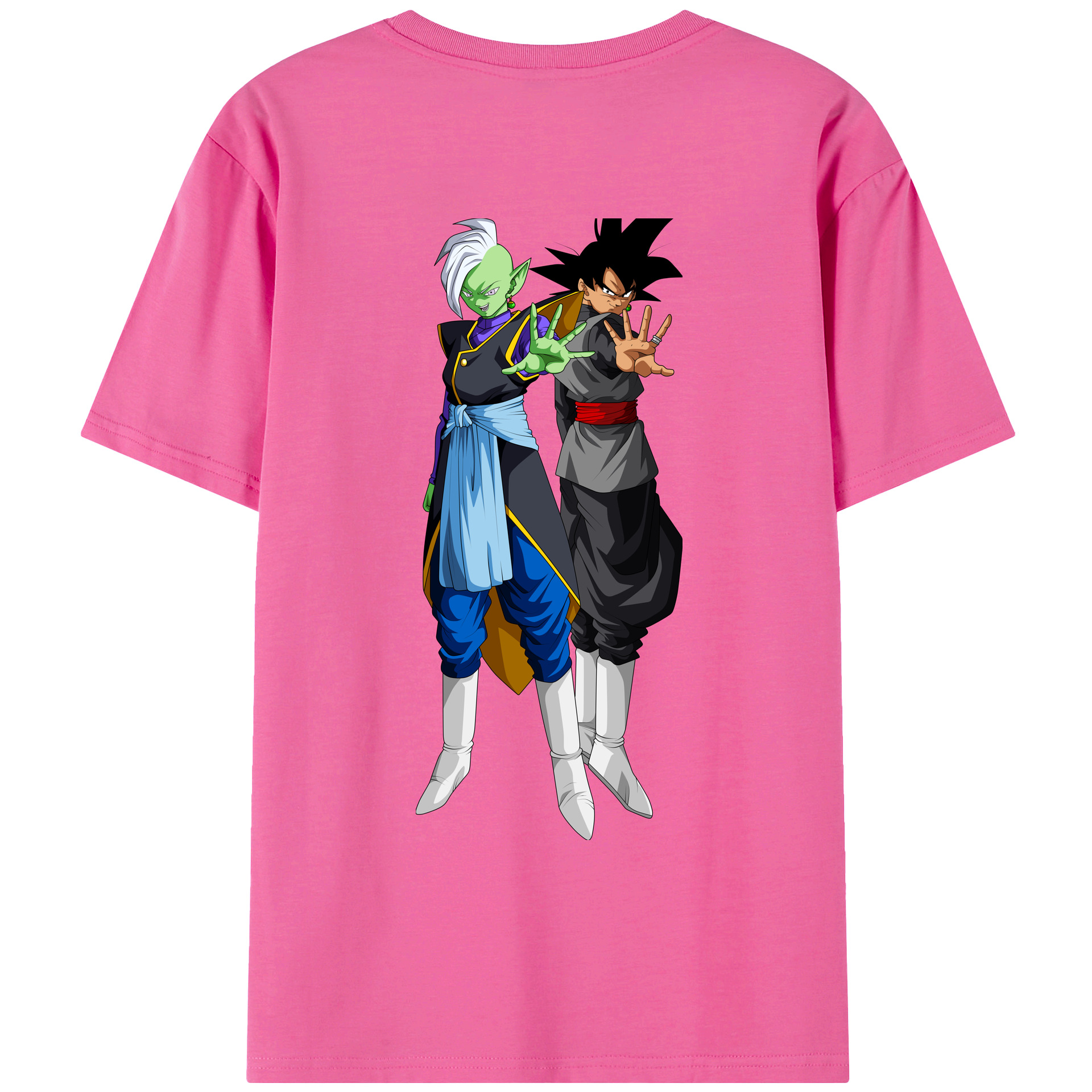 （画像用） ドラゴンボール DRAGON BALL レディース半袖Tシャツ(バックプリント)